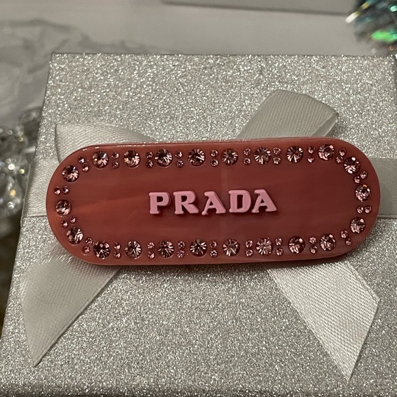 CUTE PINK FASHION CRYSTAL LETTER HAIR BARRETTE WITH GIFT BOX - Picture 4 of 7